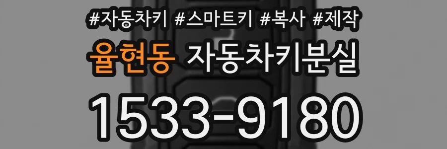 율현동 자동차키분실