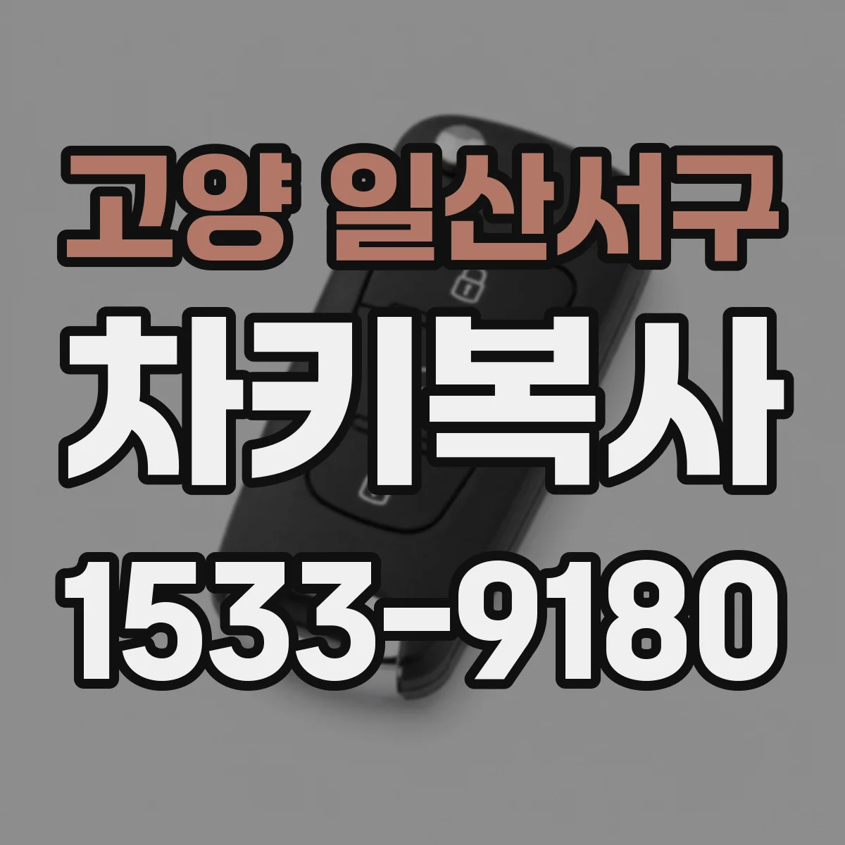 고양 일산서구 차키복사