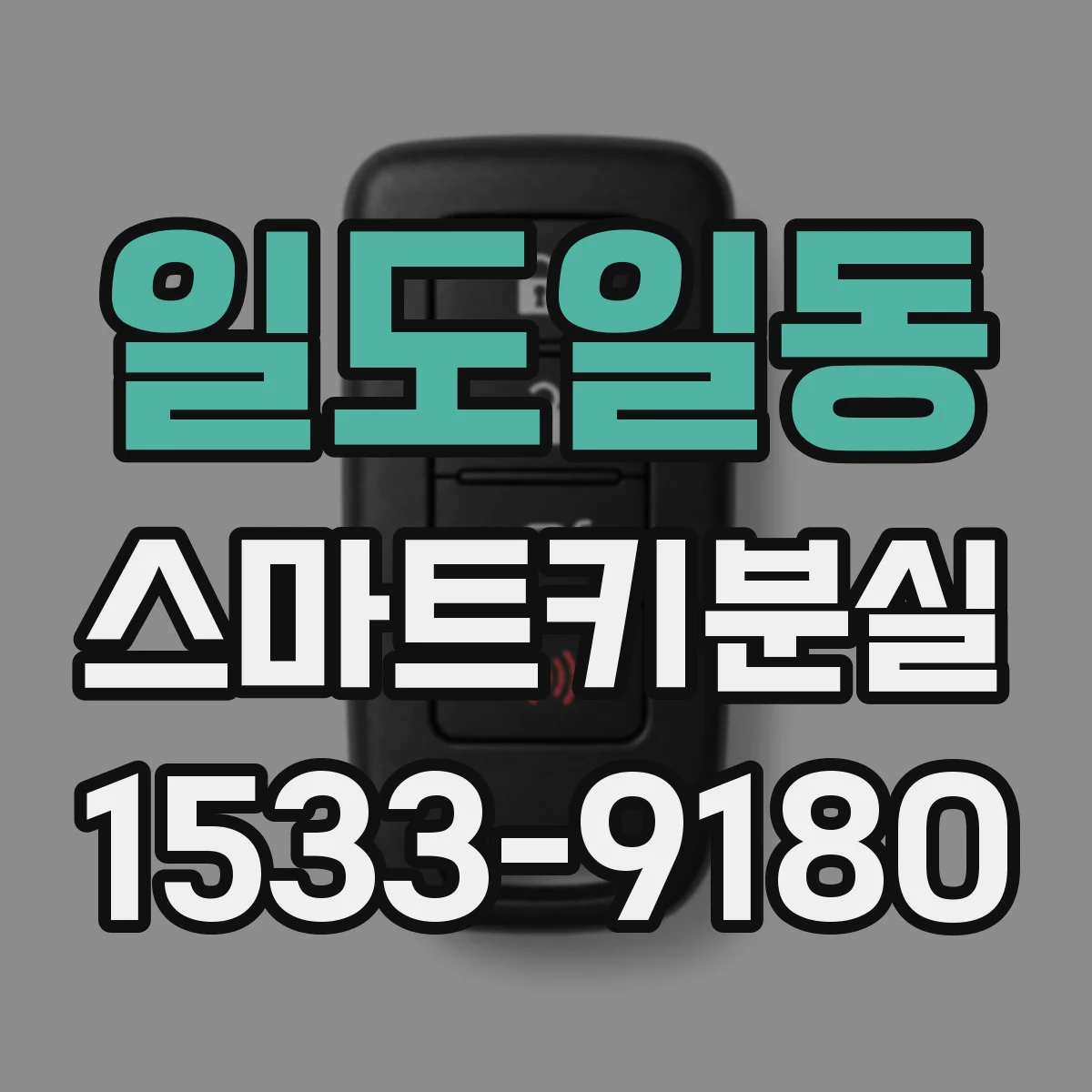 일도일동 스마트키분실