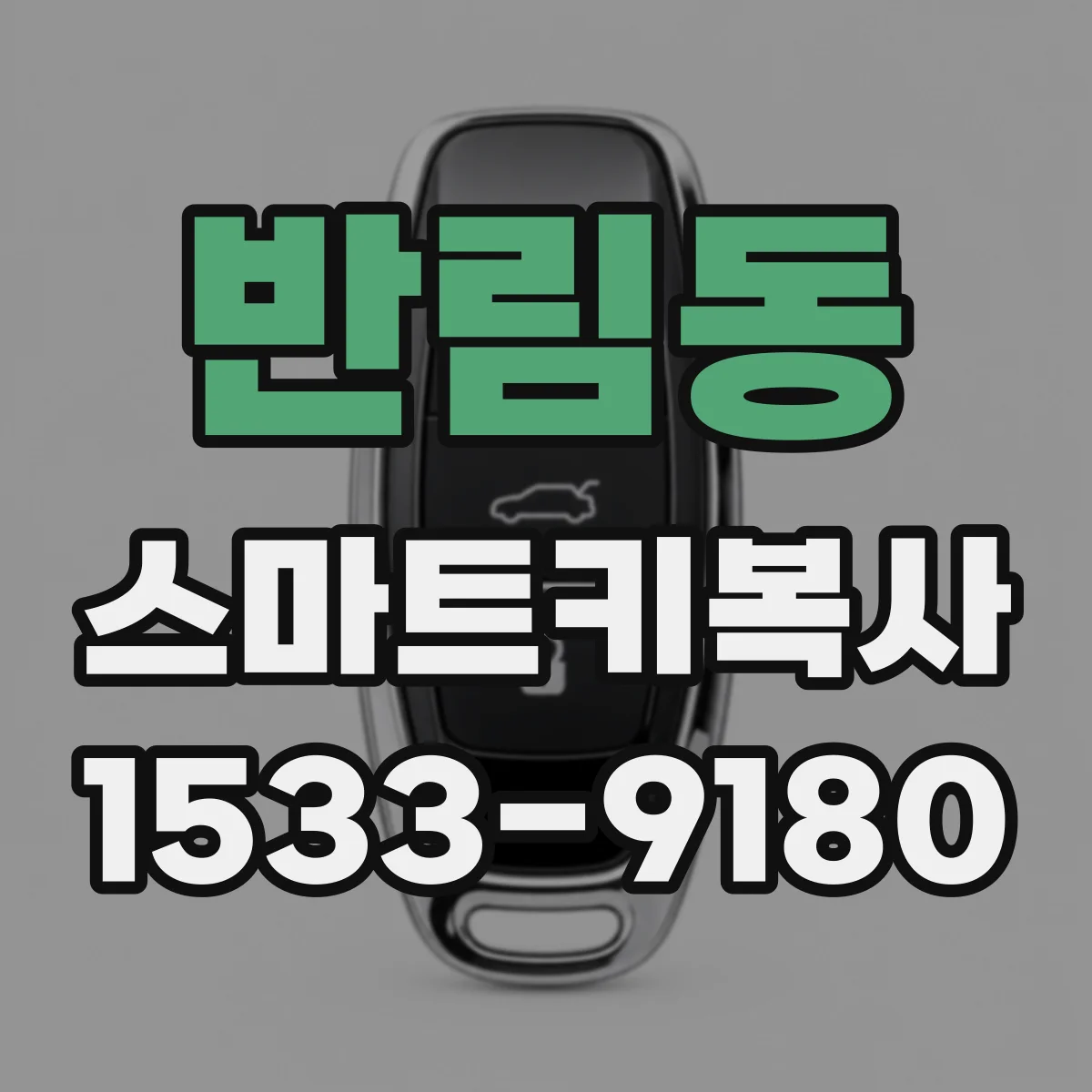 반림동 스마트키복사