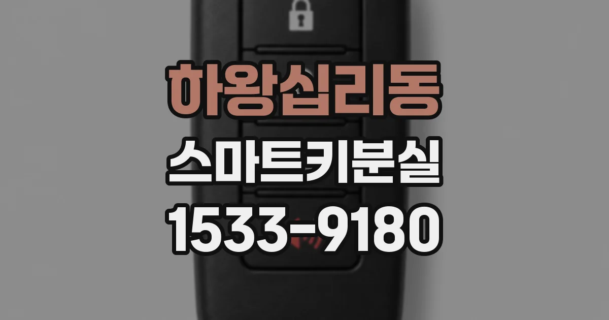 하왕십리동 스마트키분실