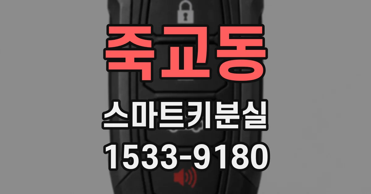죽교동 스마트키분실