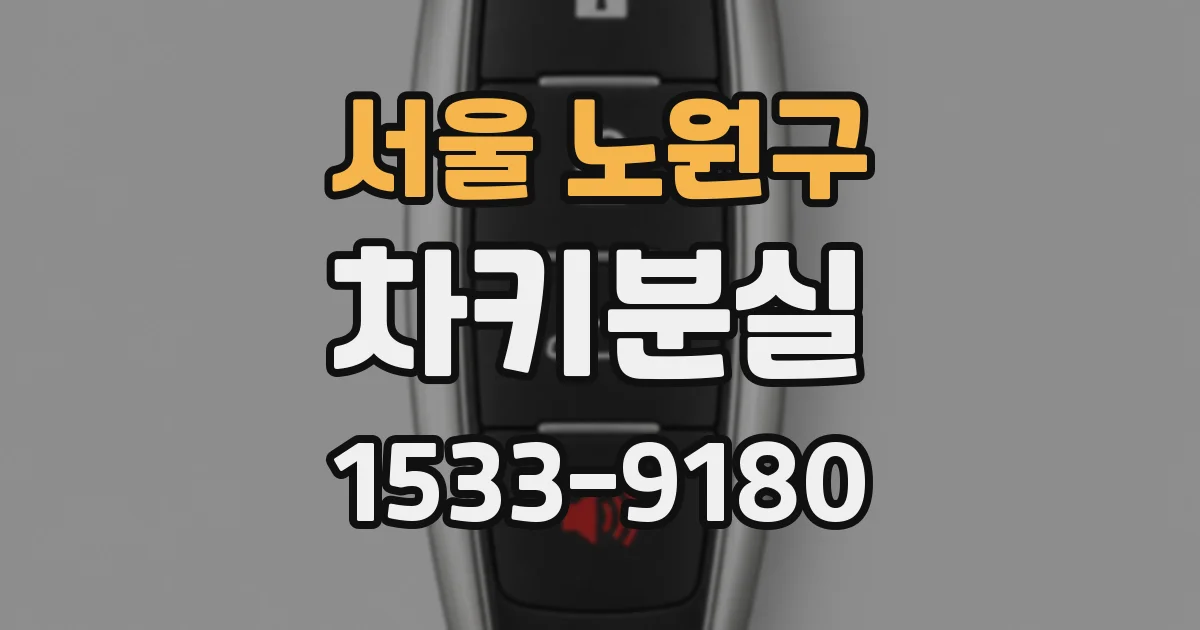 서울 노원구 차키분실