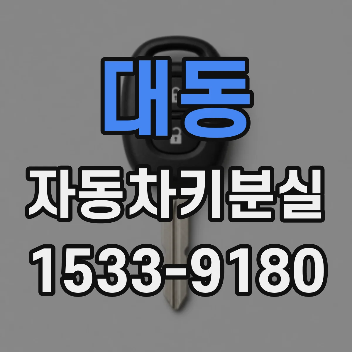 대동 자동차키분실