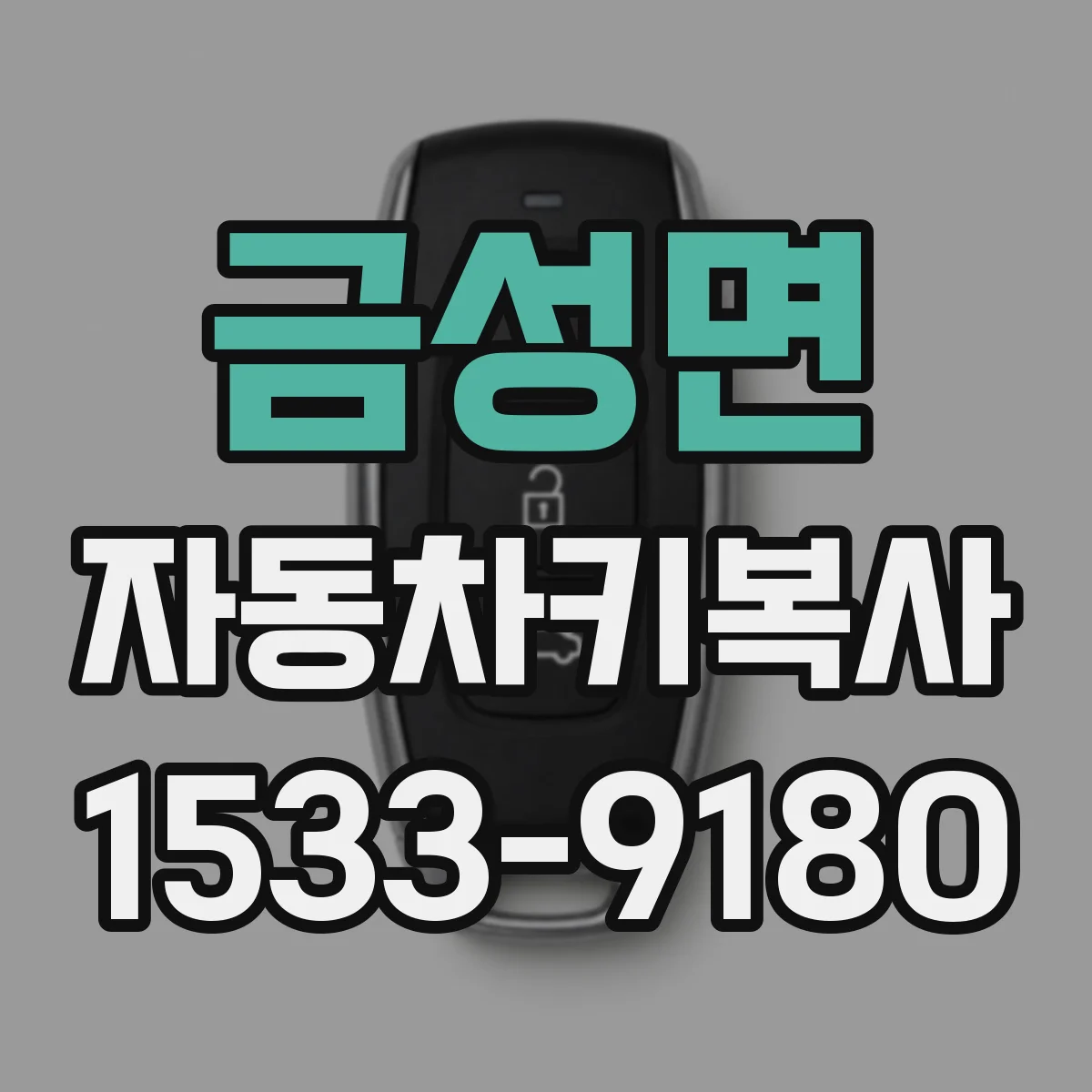 금성면 자동차키복사