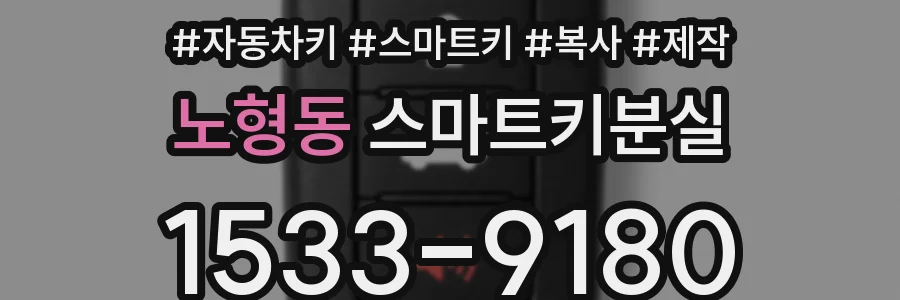 노형동 스마트키분실