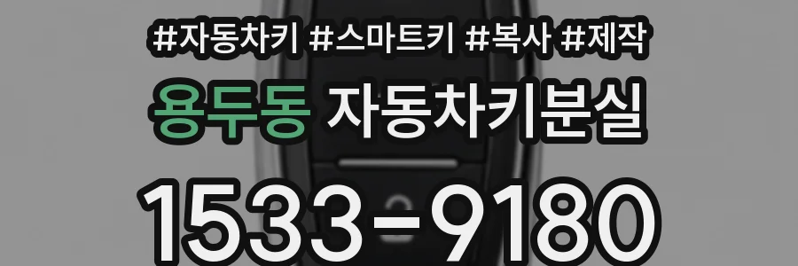 용두동 자동차키분실