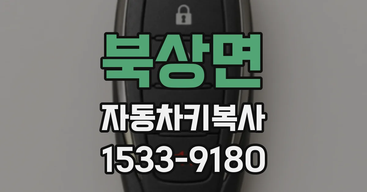 북상면 자동차키복사