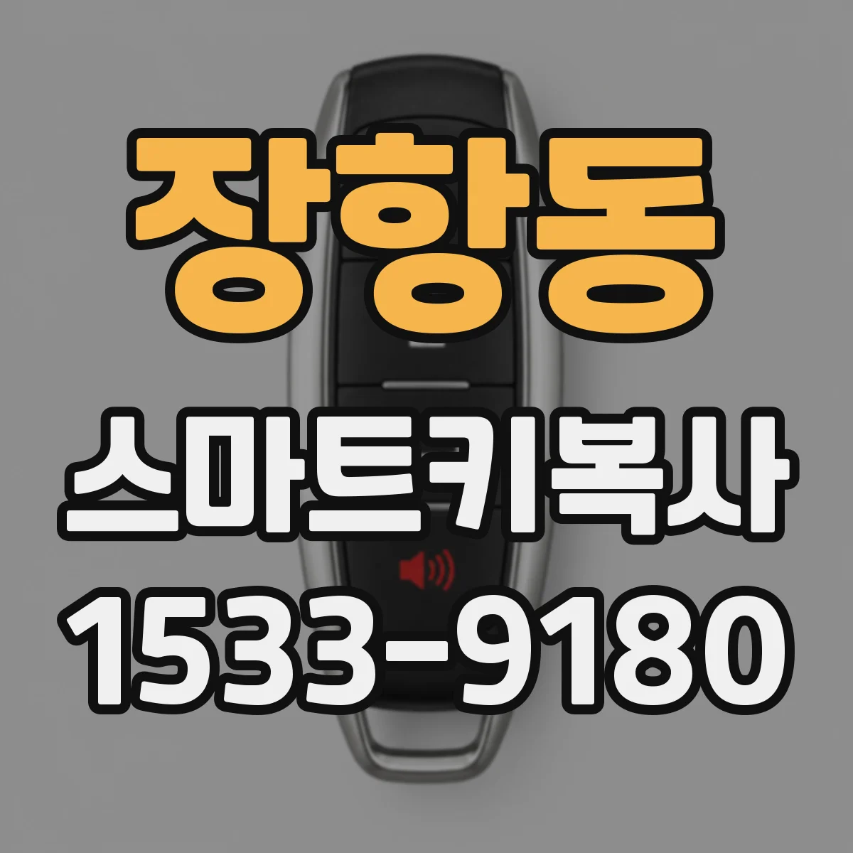 장항동 스마트키복사