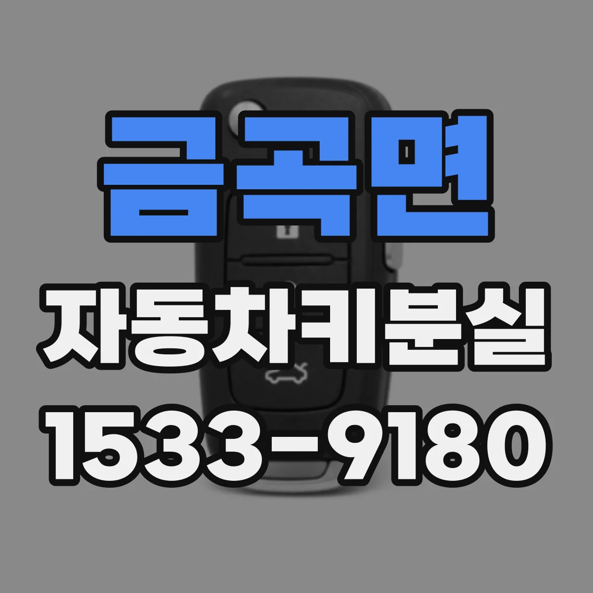 금곡면 자동차키분실