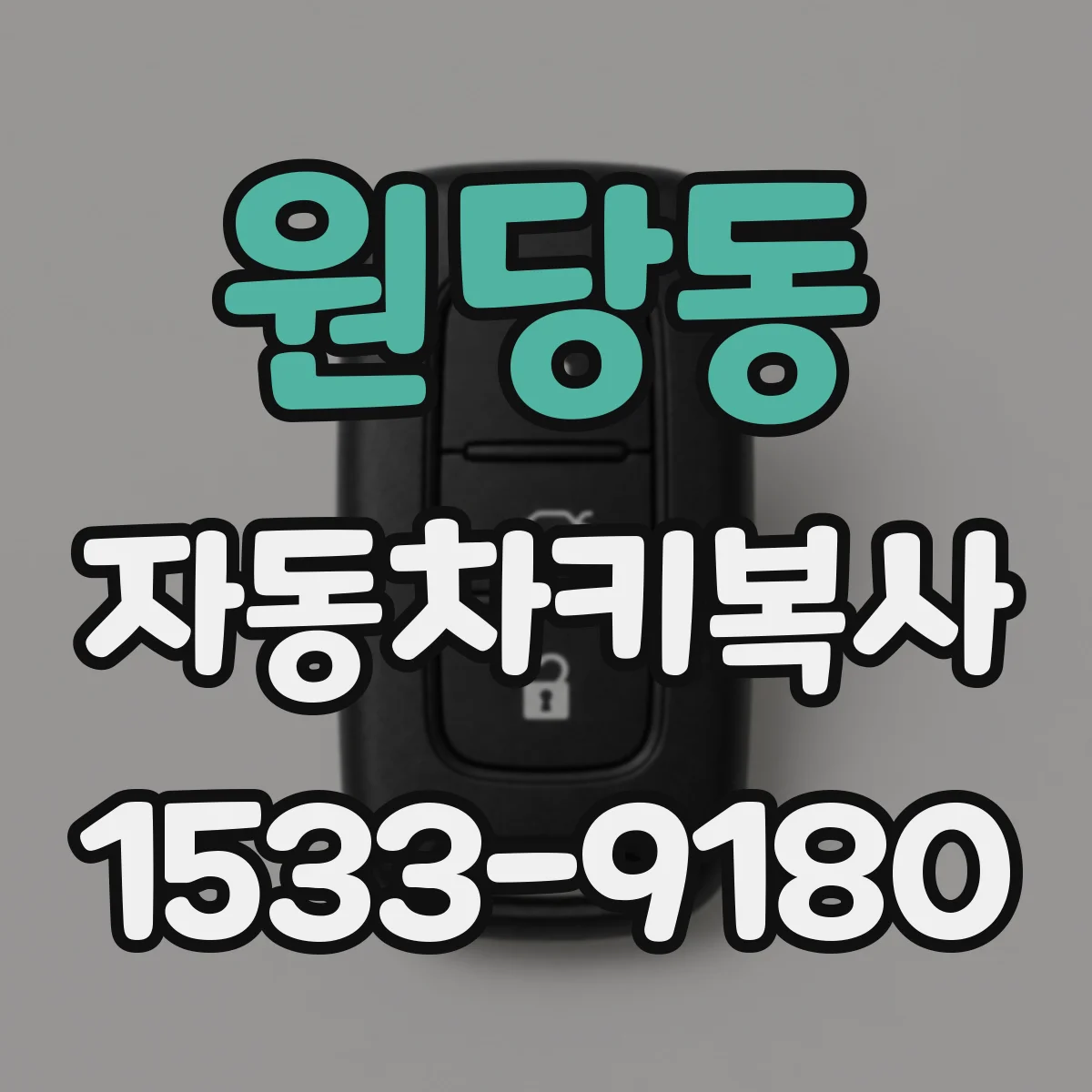 원당동 자동차키복사