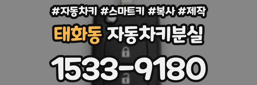 태화동 자동차키분실