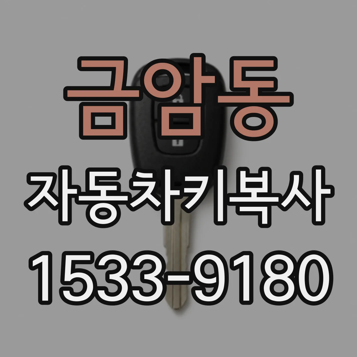 금암동 자동차키복사