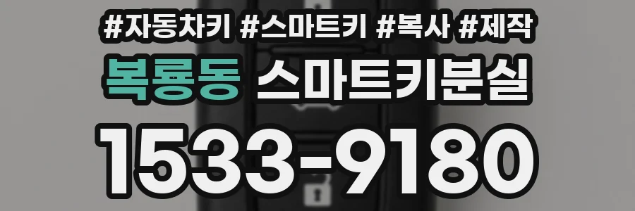복룡동 스마트키분실