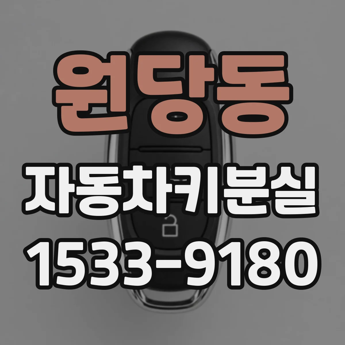 원당동 자동차키분실