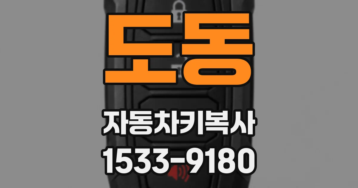 도동 자동차키복사