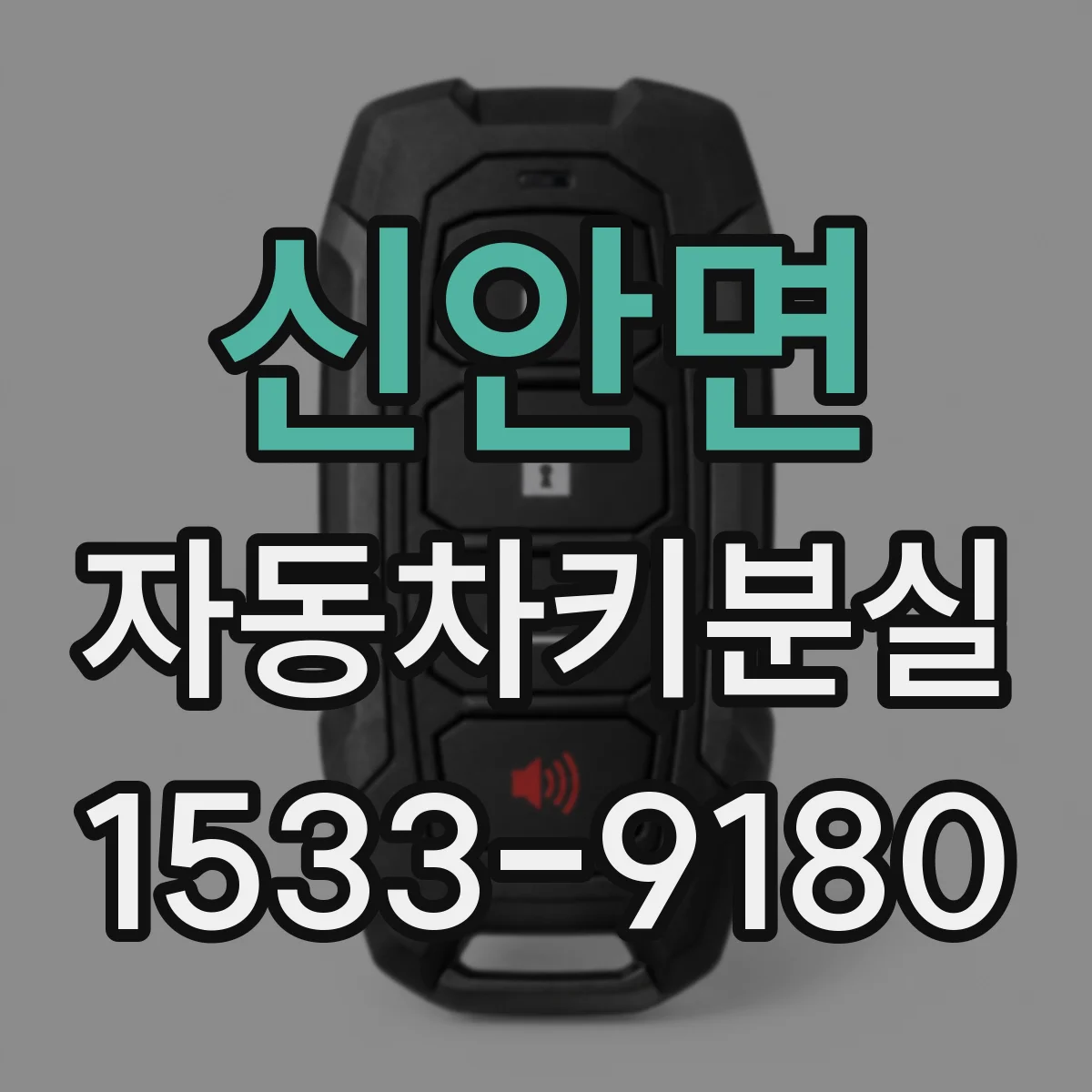 신안면 자동차키분실