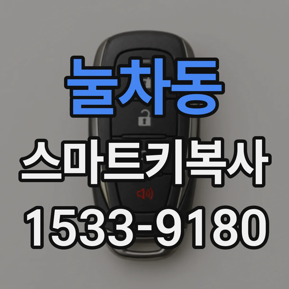 눌차동 스마트키복사