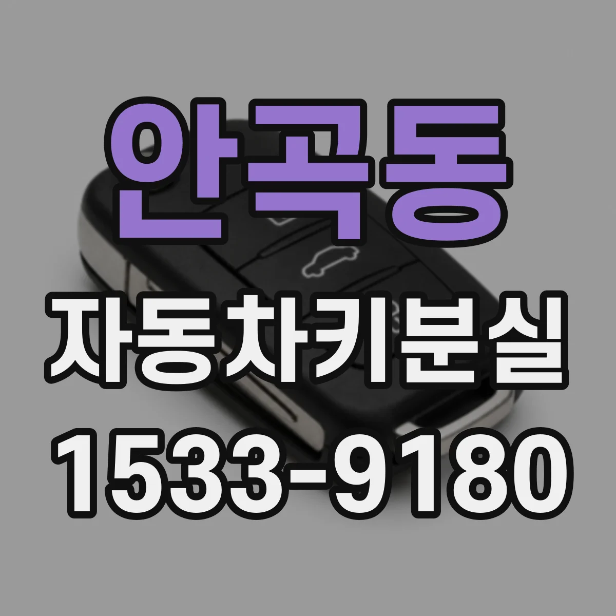 안곡동 자동차키분실