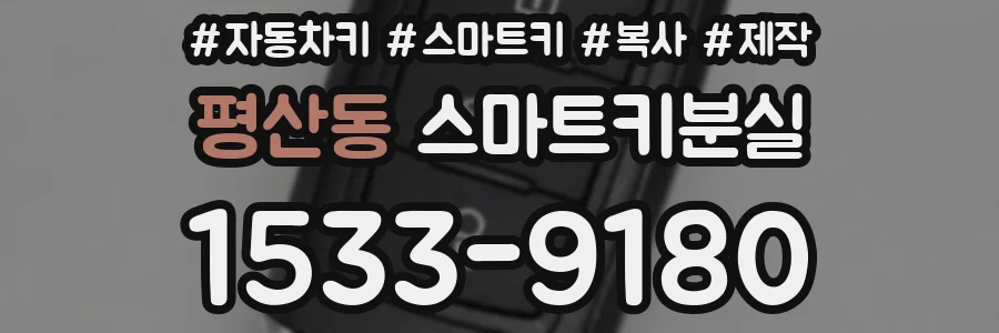 평산동 스마트키분실