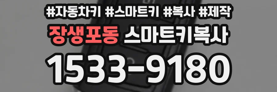 장생포동 스마트키복사
