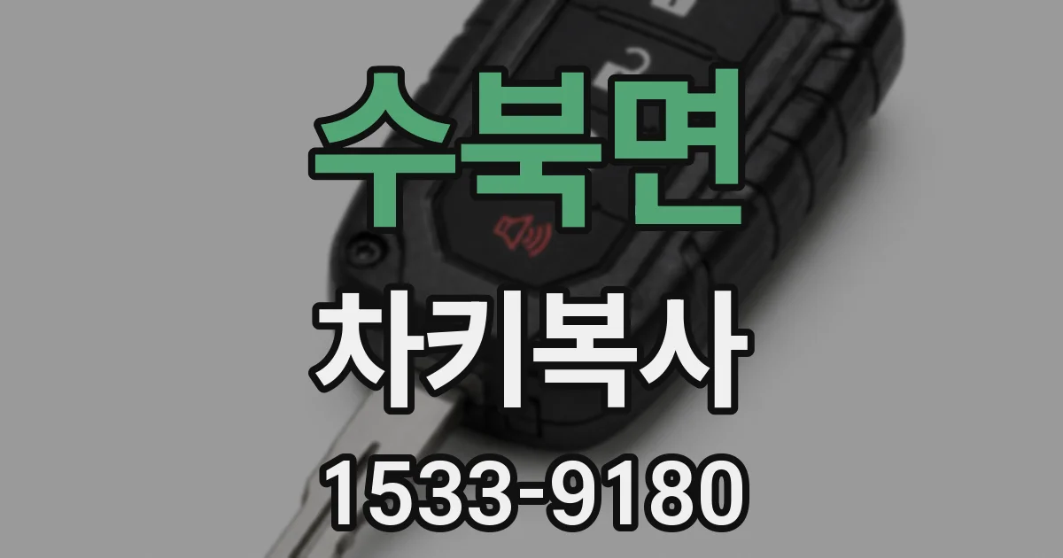 수북면 차키복사