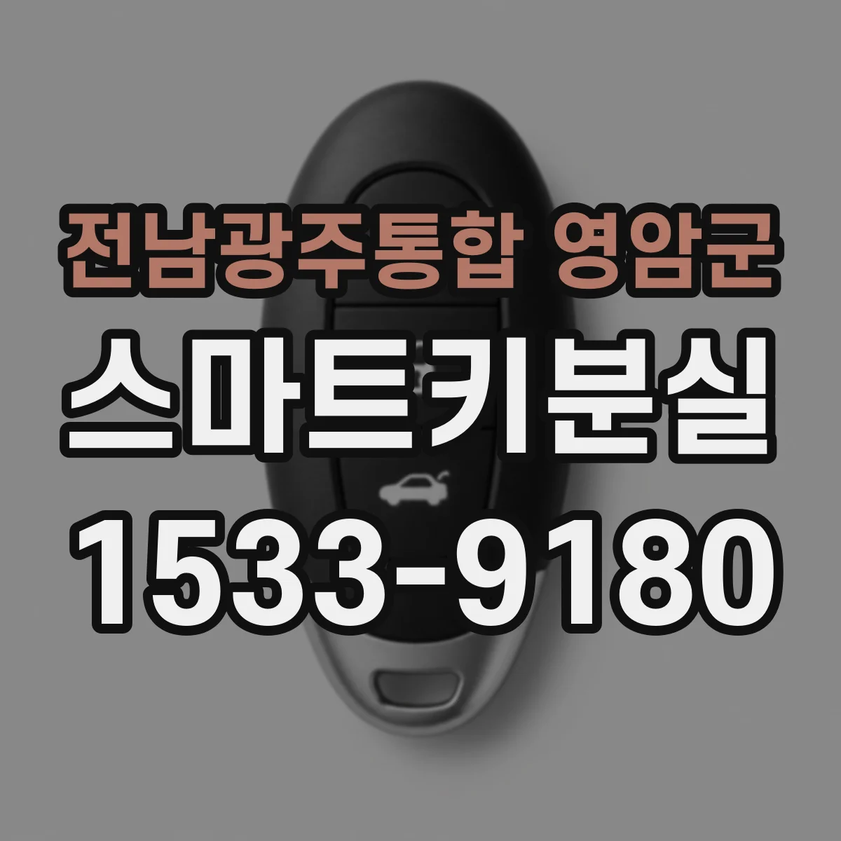 전남광주통합 영암군 스마트키분실