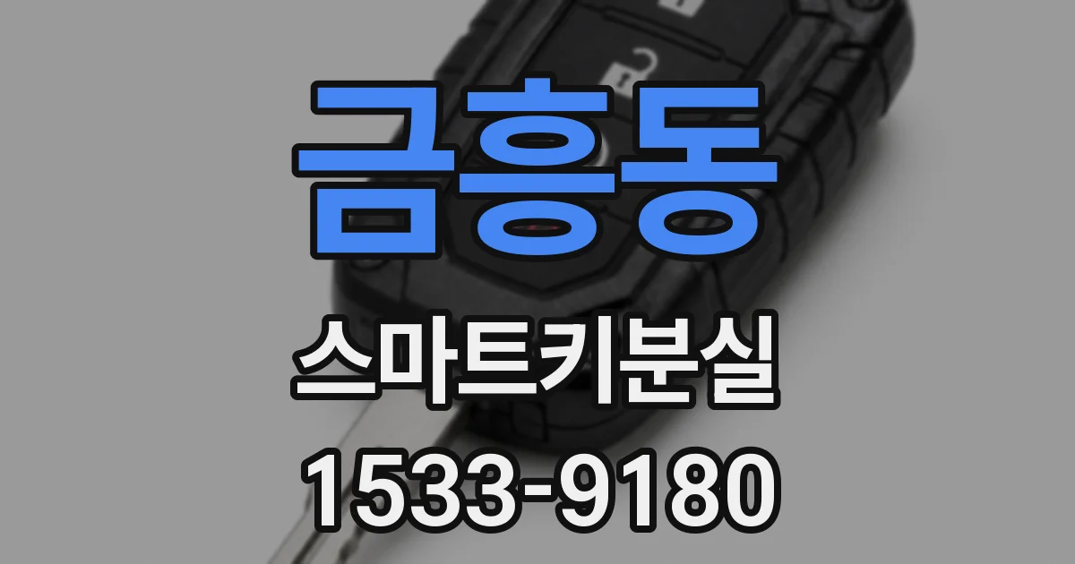 금흥동 스마트키분실