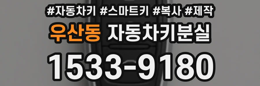 우산동 자동차키분실