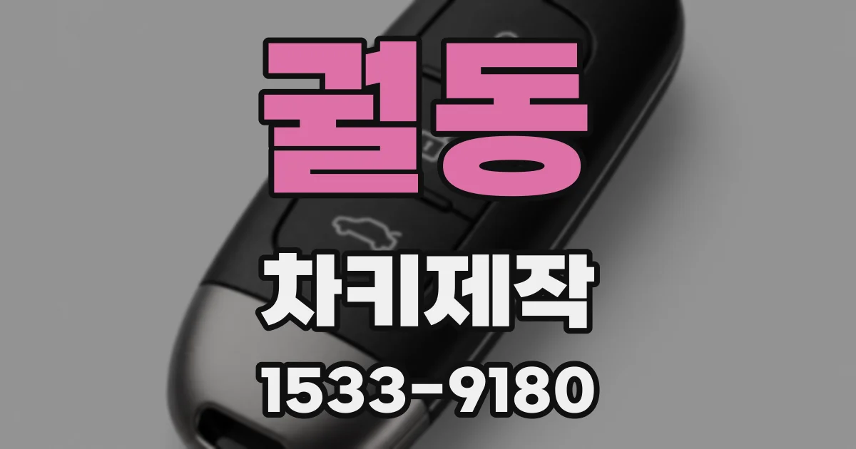 궐동 차키제작