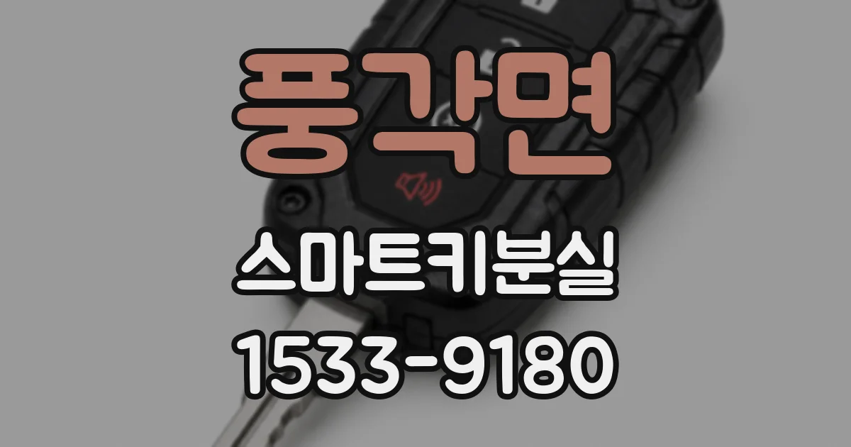 풍각면 스마트키분실