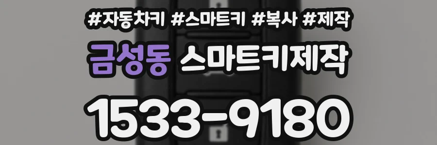 금성동 스마트키제작