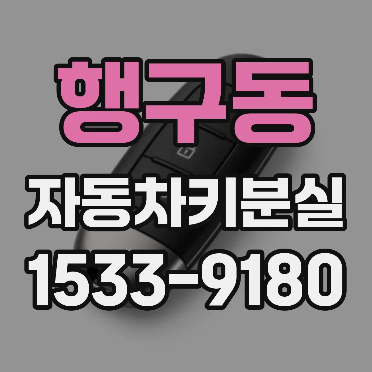행구동 자동차키분실