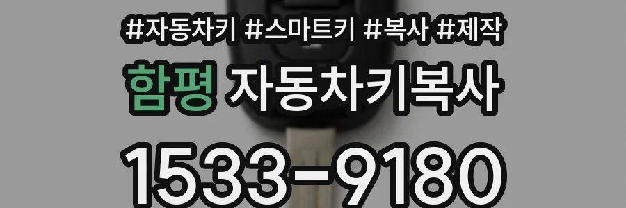 함평 자동차키복사