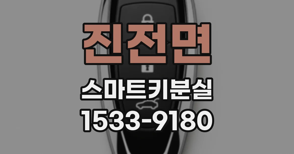 진전면 스마트키분실
