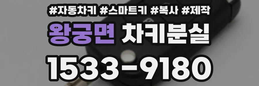 왕궁면 차키분실