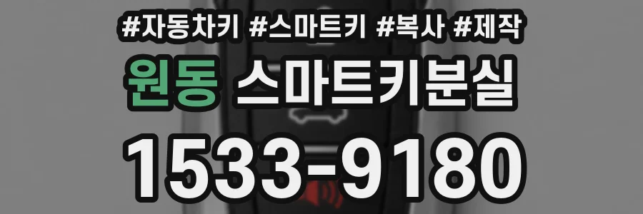 원동 스마트키분실