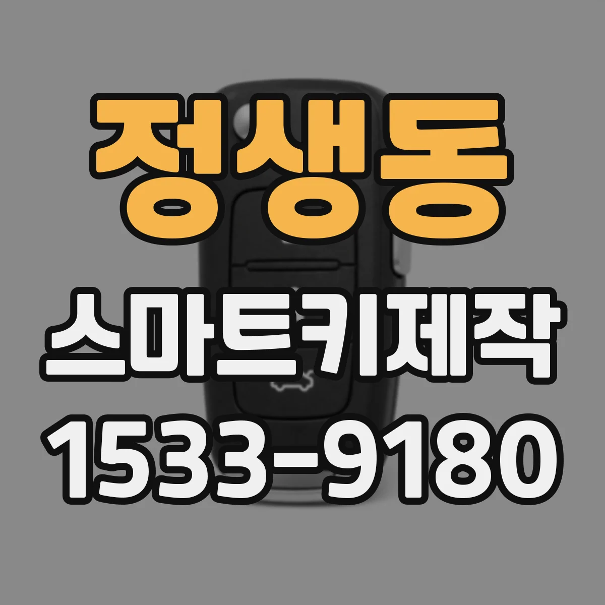 정생동 스마트키제작
