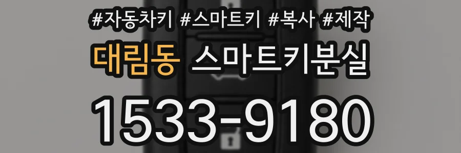 대림동 스마트키분실