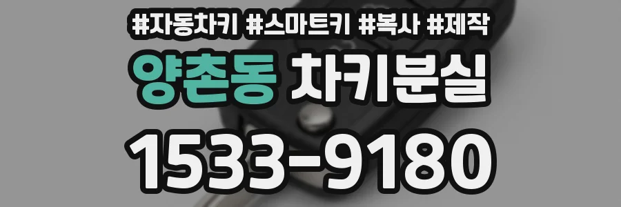 양촌동 차키분실