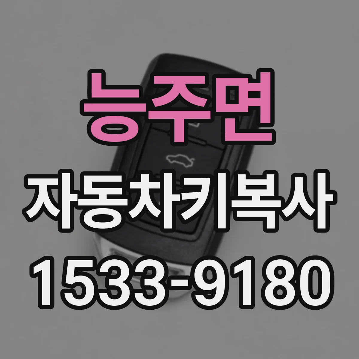 능주면 자동차키복사