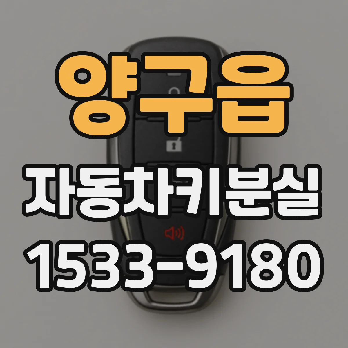양구읍 자동차키분실