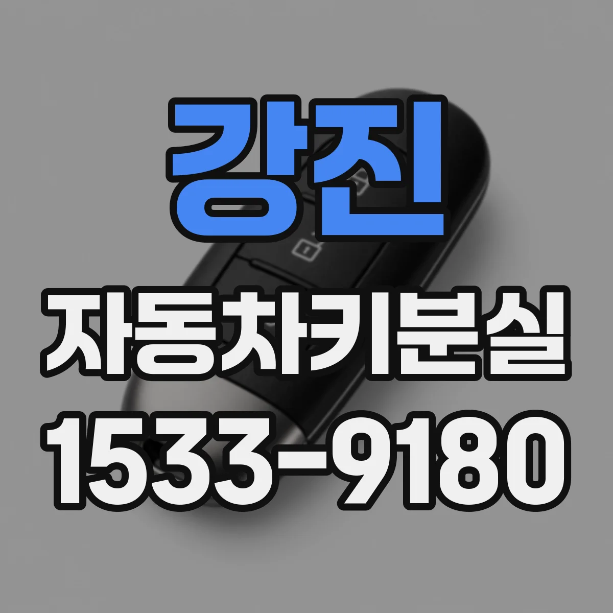 강진 자동차키분실