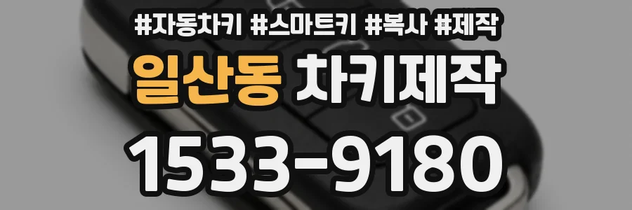 일산동 차키제작