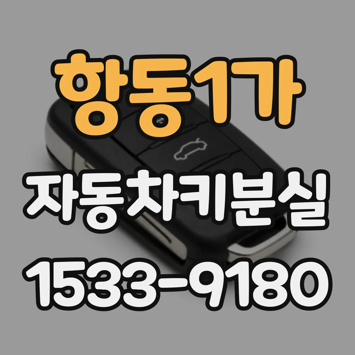 항동1가 자동차키분실