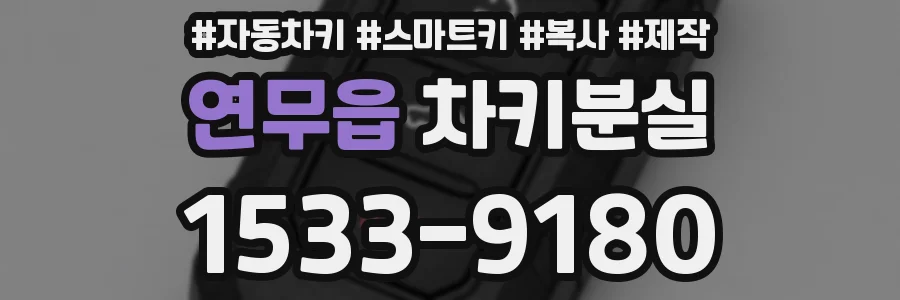 연무읍 차키분실