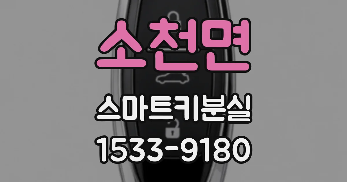 소천면 스마트키분실