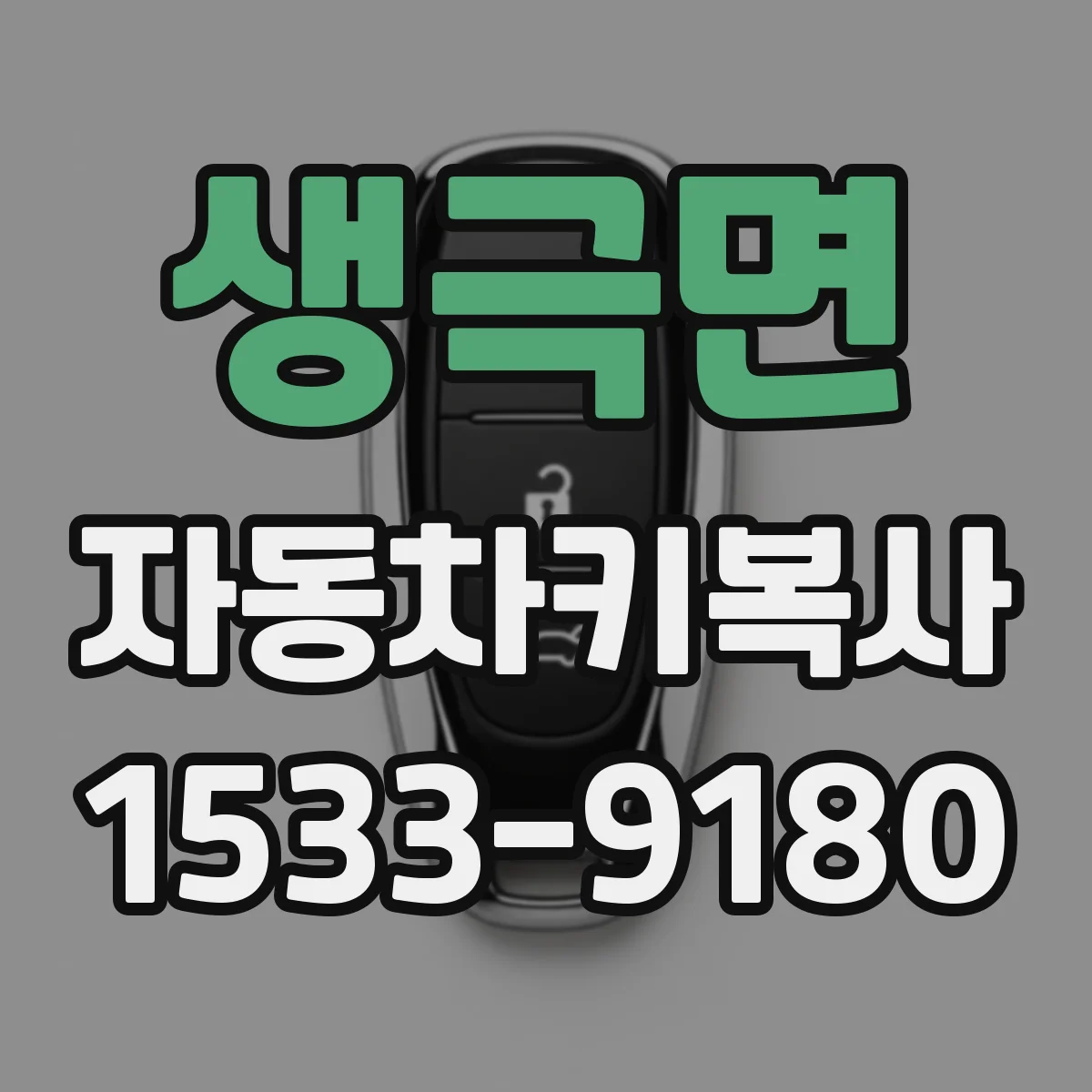 생극면 자동차키복사