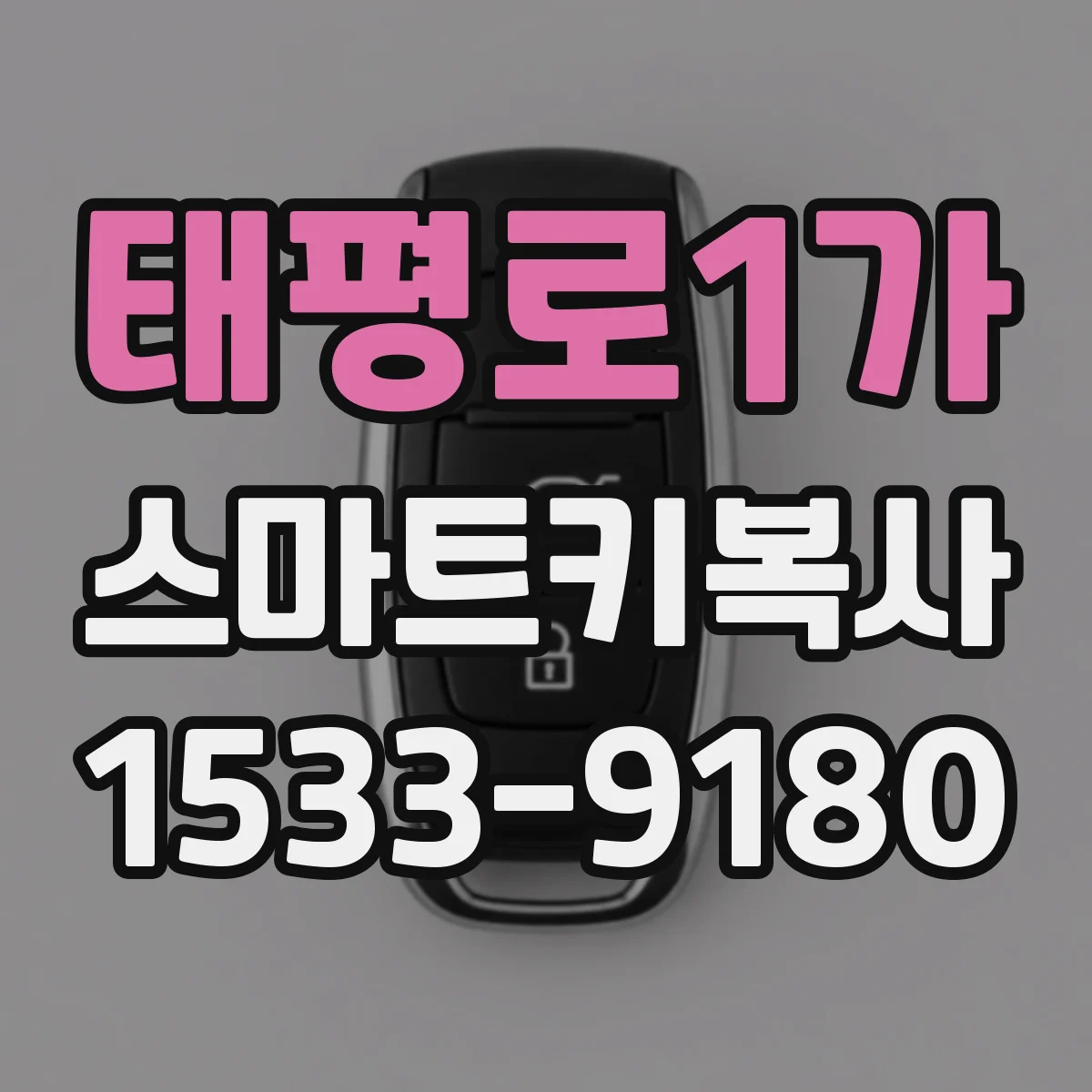 태평로1가 스마트키복사