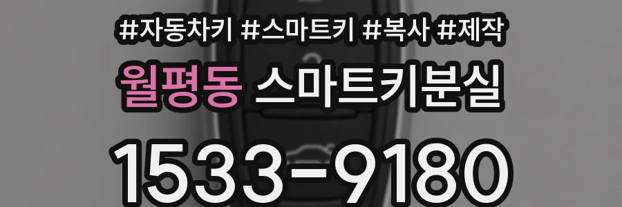 월평동 스마트키분실